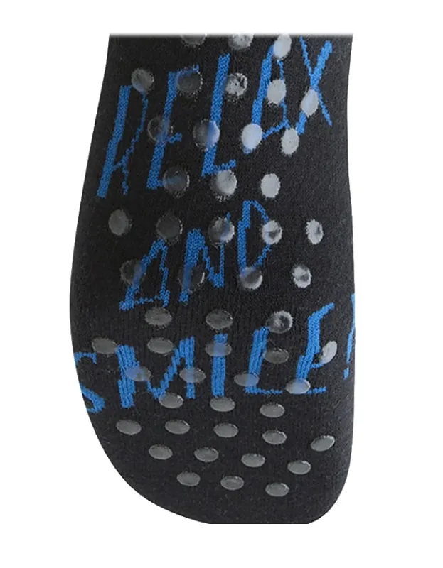 White Knitted Anti-Slip Sock