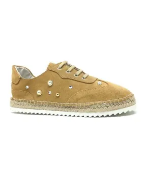 Honey Suede Espadrille
