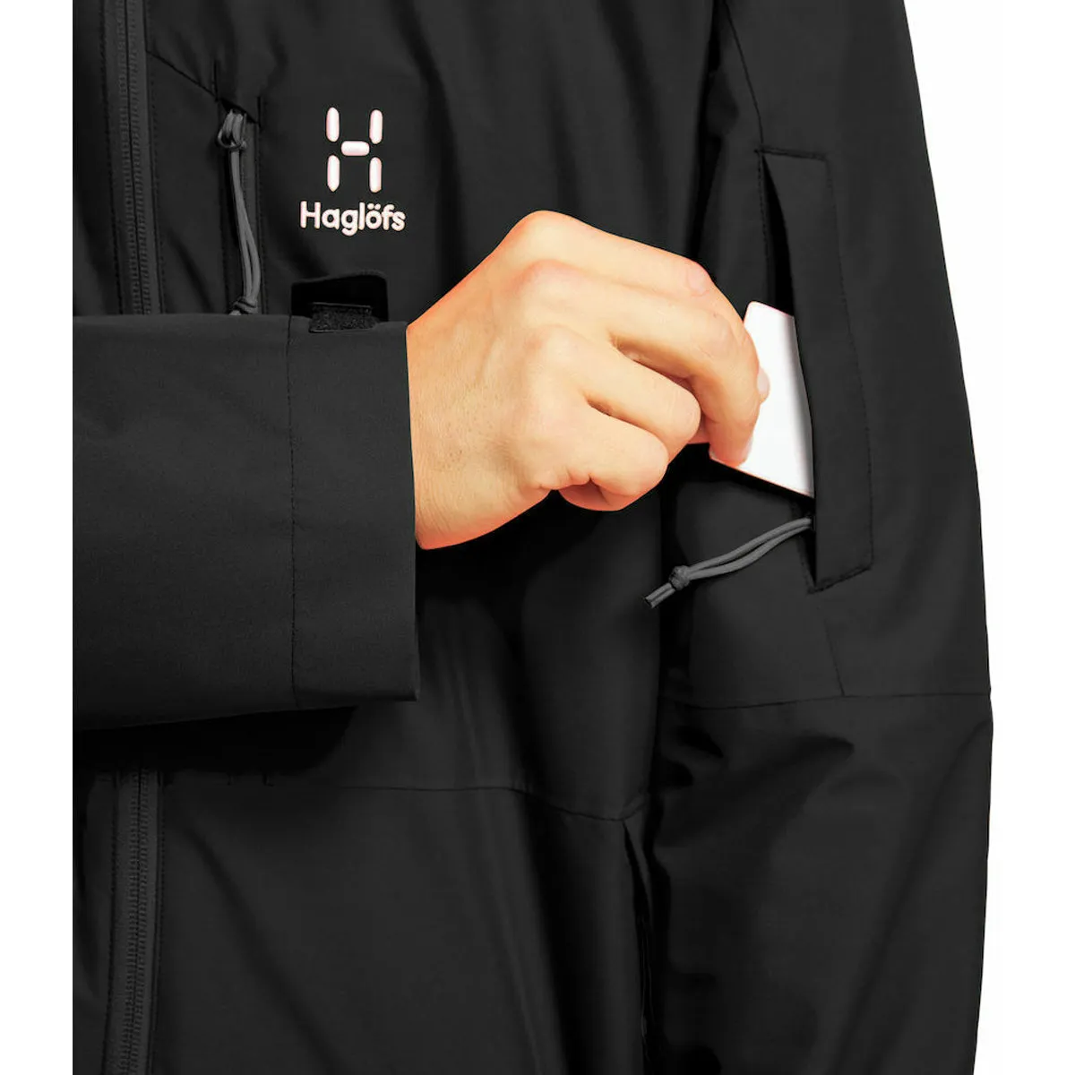 Jacket Men Gondol Insulated Haglöfs Black